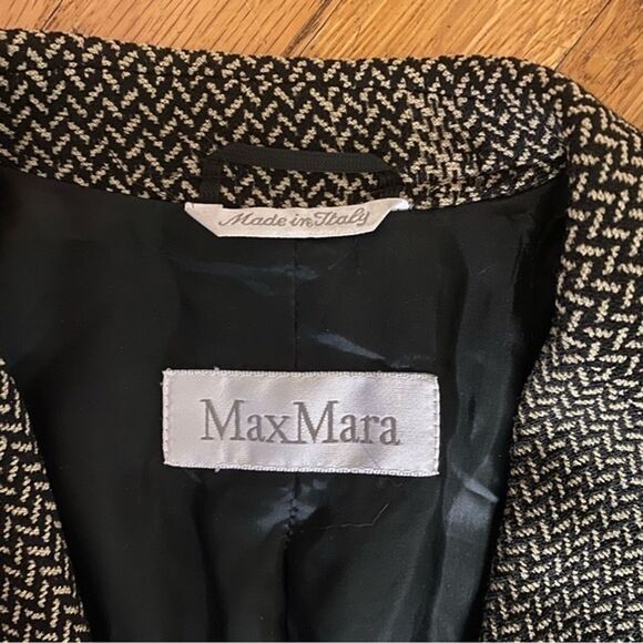 MaxMara Italy Single Button Blazer‎ Size 4 - Picture 8 of 8